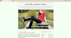 Desktop Screenshot of hunter-gummistiefel.blogspot.com