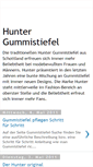 Mobile Screenshot of hunter-gummistiefel.blogspot.com