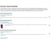 Tablet Screenshot of hunter-gummistiefel.blogspot.com