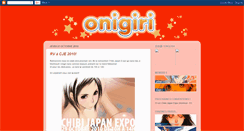 Desktop Screenshot of o-nigiri.blogspot.com