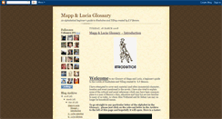 Desktop Screenshot of mappandluciaglossary.blogspot.com