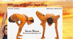 Desktop Screenshot of gauravyogi.blogspot.com