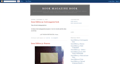 Desktop Screenshot of bookmagazine.blogspot.com