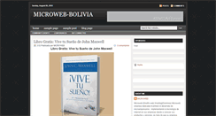 Desktop Screenshot of microweb-bolivia.blogspot.com