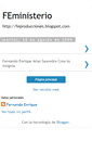 Mobile Screenshot of feministerio.blogspot.com
