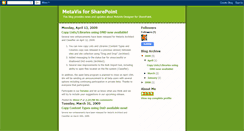Desktop Screenshot of metavis.blogspot.com