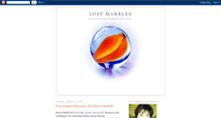 Desktop Screenshot of lostmarblebooks.blogspot.com