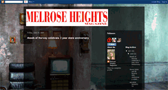 Desktop Screenshot of melroseheightsmagazine.blogspot.com