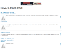 Tablet Screenshot of natashacournoyer.blogspot.com