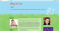 Desktop Screenshot of criscrema.blogspot.com