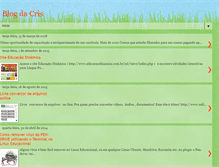 Tablet Screenshot of criscrema.blogspot.com