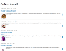 Tablet Screenshot of go-feedyourself.blogspot.com