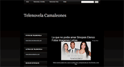 Desktop Screenshot of novelacamaleones.blogspot.com