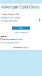 Mobile Screenshot of americangoldcoin.blogspot.com