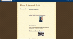 Desktop Screenshot of ebooksdeautoayuda.blogspot.com