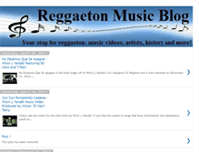 Tablet Screenshot of best-reggaeton.blogspot.com