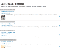 Tablet Screenshot of estrategiasdenegocios.blogspot.com