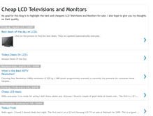 Tablet Screenshot of cheaplcd.blogspot.com