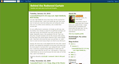 Desktop Screenshot of behindtheredwoodcurtains.blogspot.com