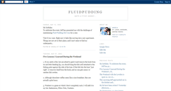 Desktop Screenshot of fluidpudding.blogspot.com