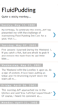 Mobile Screenshot of fluidpudding.blogspot.com