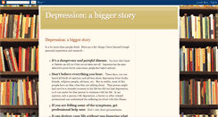 Desktop Screenshot of depressionabiggerstory.blogspot.com