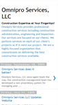 Mobile Screenshot of omniproservices.blogspot.com