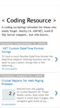 Mobile Screenshot of codingresource.blogspot.com