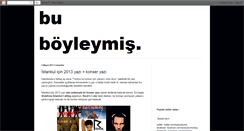 Desktop Screenshot of buboyleymis.blogspot.com