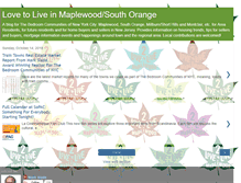 Tablet Screenshot of lovetoliveinmaplewood.blogspot.com