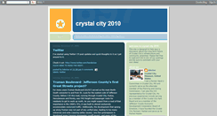 Desktop Screenshot of crystalcity2010.blogspot.com