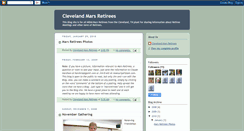 Desktop Screenshot of marsretirees.blogspot.com