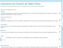 Tablet Screenshot of laboratorioteatrofisico.blogspot.com