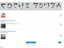 Tablet Screenshot of grupocochebomba.blogspot.com