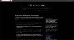 Desktop Screenshot of infidel-army.blogspot.com