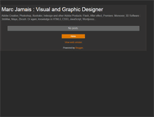 Tablet Screenshot of marcjamais.blogspot.com