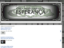 Tablet Screenshot of igrejapresbiterianadeesperanca.blogspot.com