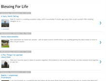 Tablet Screenshot of blessingforlife17.blogspot.com