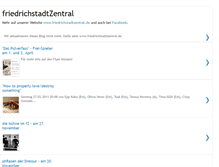 Tablet Screenshot of friedrichstadtzentral.blogspot.com