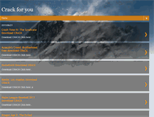 Tablet Screenshot of crack-4you.blogspot.com