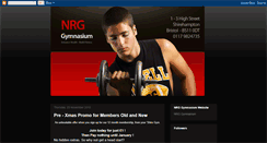 Desktop Screenshot of nrg-gym.blogspot.com