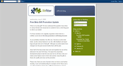 Desktop Screenshot of lifefitter.blogspot.com