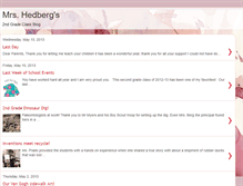 Tablet Screenshot of mrshedbergsclass.blogspot.com