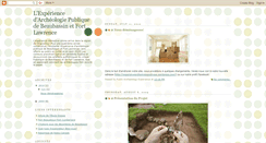 Desktop Screenshot of experiencearcheologiepublique.blogspot.com