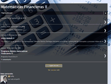 Tablet Screenshot of financieras-ii.blogspot.com