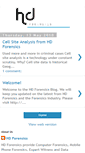 Mobile Screenshot of hdforensics.blogspot.com