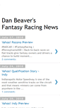 Mobile Screenshot of fantasyracinggames.blogspot.com