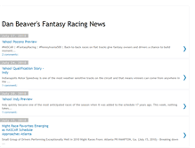 Tablet Screenshot of fantasyracinggames.blogspot.com