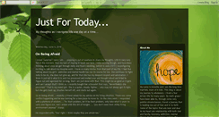 Desktop Screenshot of journeyofrecoverysearchforserenity.blogspot.com