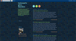 Desktop Screenshot of holcaustliberation.blogspot.com